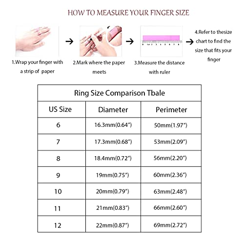 Yomlry Titanium Stainless Steel Anxiety Ring Fidget Spinner Ring Cross Rotating Ring Stress Relieving Ring For Men Women Size 6-12-Black Size6 #TOP6