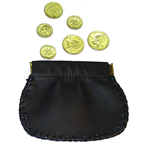 Make Your Own Flex Top Leather Coin Purse Kit - DIY Leather Squeeze Coin Purse