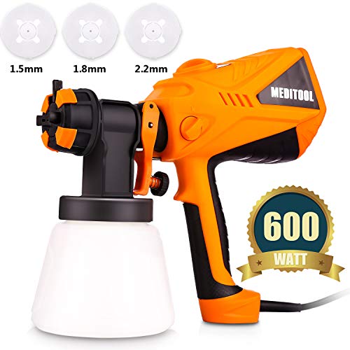 Paint Sprayer Voluker 600 Watt High Power HVLP Home Electric Spray Gun Three