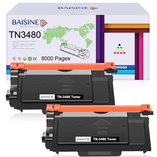 Toner compatible Brother TN3480 pour imprimantes HL-L5100DN et MFC-L5750DW