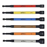Wiha 70486 Color Coded Magnetic Nut Setter Set