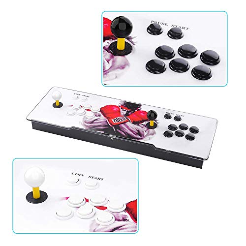 Pandora's Box 9 Multiplayer Joystick and Buttons Arcade Console, TAPDRA Arcade Games Machines for home, 1500 Retro Classic Video Games All in One, Newest System with Advanced CPU, Compatible with HDMI