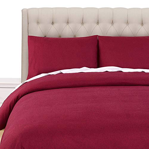 BASIC CHOICE - Juego de Funda de edredón de 3 Piezas, Microfibra ultrasuave, colección Hotel, Funda de edredón con Cierre de botón y 2 Fundas de Almohada