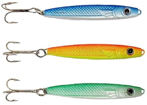 Abu Garcia Kystsilda Fishing Lures for Anglers – Ultra-Sharp Hooks, Durable for Freshwater & Saltwater Fishing, Topwater & Jigging Lure, Assorted, 60g