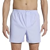 Zimmerli Boxer Shorts Woven Nightwear Light Blue M
