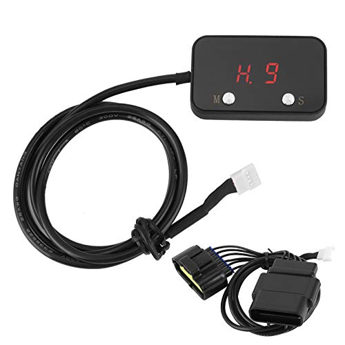 Throttle Controller Display, Qiilu Throttle Response Controller, Cammus Windbooster Throttle Controller RT303 Fit for Mitsubishi Lancer 2007â€‘2017