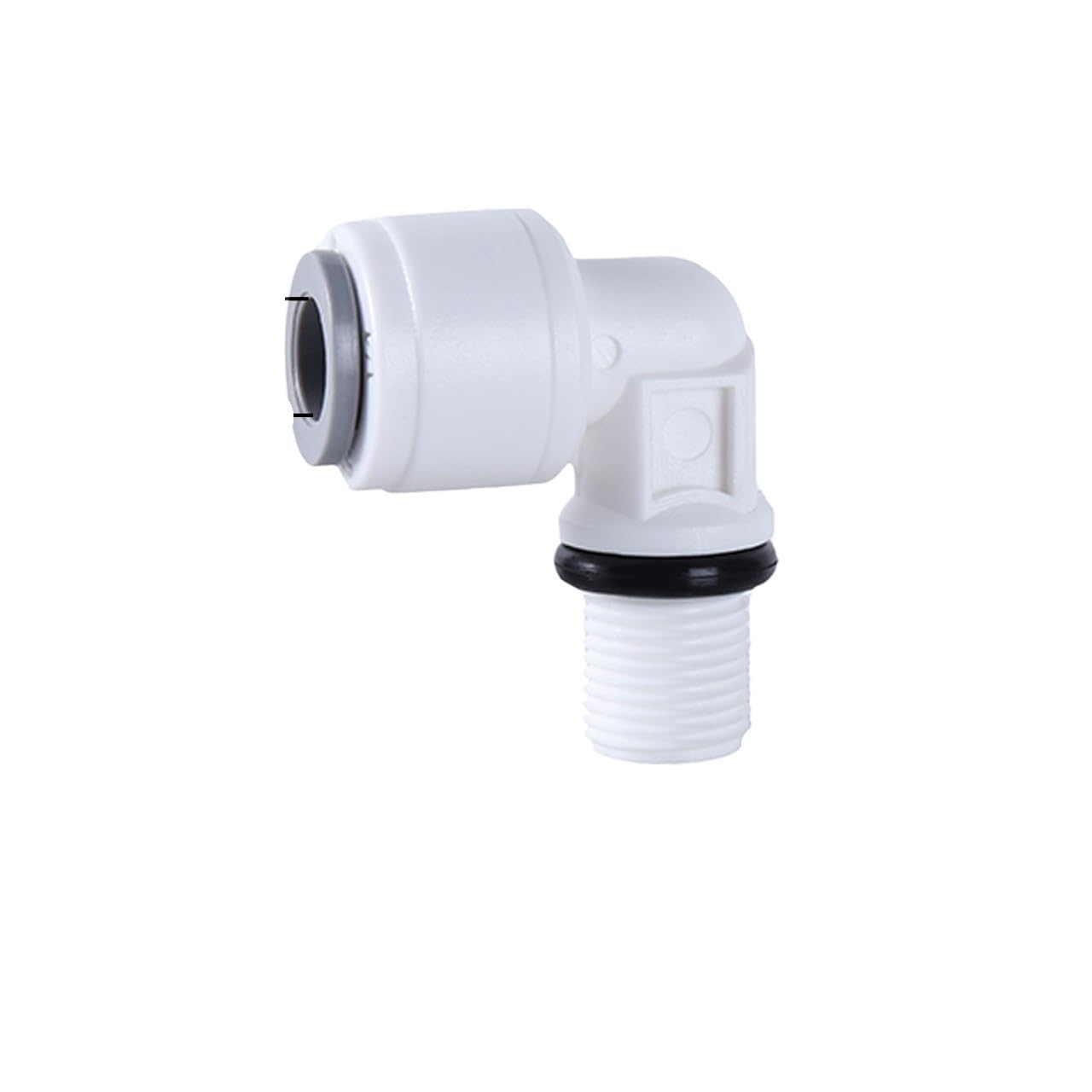 VCALDGFZ 90 Degree Elbow RO Water Fitting 15 Types Male Female 1/4 3/8 POM Hose PE Pipe Connector Filter Reverse Osmosis Parts(1)