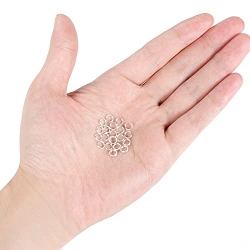 Valyria 925 Sterling Silver Split Jump Ring Connector Charm Jewelry Findings 20 Pcs 6.0Mmx0.5Mm #TOP2