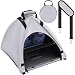 GliCraft Foldable Laptop Sun Shade and Water Resistant Tent Bag with Glare Shield, Shoulder Strap,for 13-16 inch screen laptops Portable Case for Working Outdoor Foldable Privacy Cover Hood