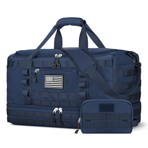 Image of Gym Bag for Men Women, Carry on Luggage 22x14x9 Airline Approved Duffle Bag
