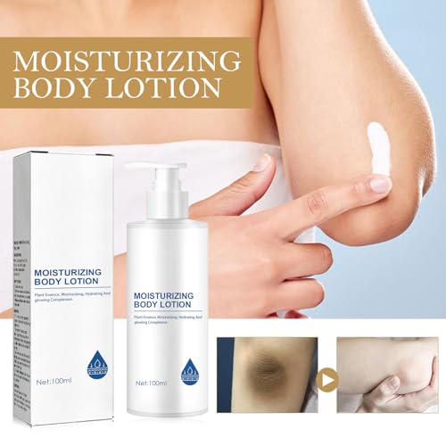 Cynamus Moisturising Lotion Milk Whitening Body Cream, 100 ml Lightweight Anti-Ageing Silk Natural Lotion - Image 2