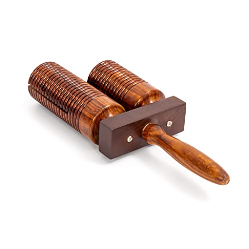 Percussion Plus doppel-agogo-glocken holz