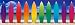 Surf Boards Rainbow Door Poster Art Print