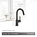AguaStella AS1010MB Matte Black Bar Faucet or Prep Kitchen Sink Faucet with Single Handle