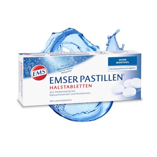 EMSER Pastillen Halstabletten ohne Menthol, 30 pcs. Tablets