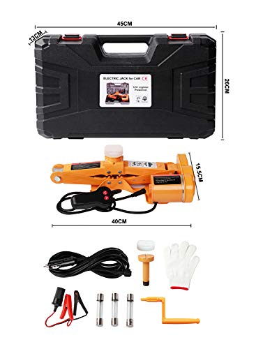 ROGTZ Electric Car Jack 3 Ton DC 12v All-in-one Automatic Sedan SUV Lift Scissor Jack Car Repair Tool - Thumbnail 2