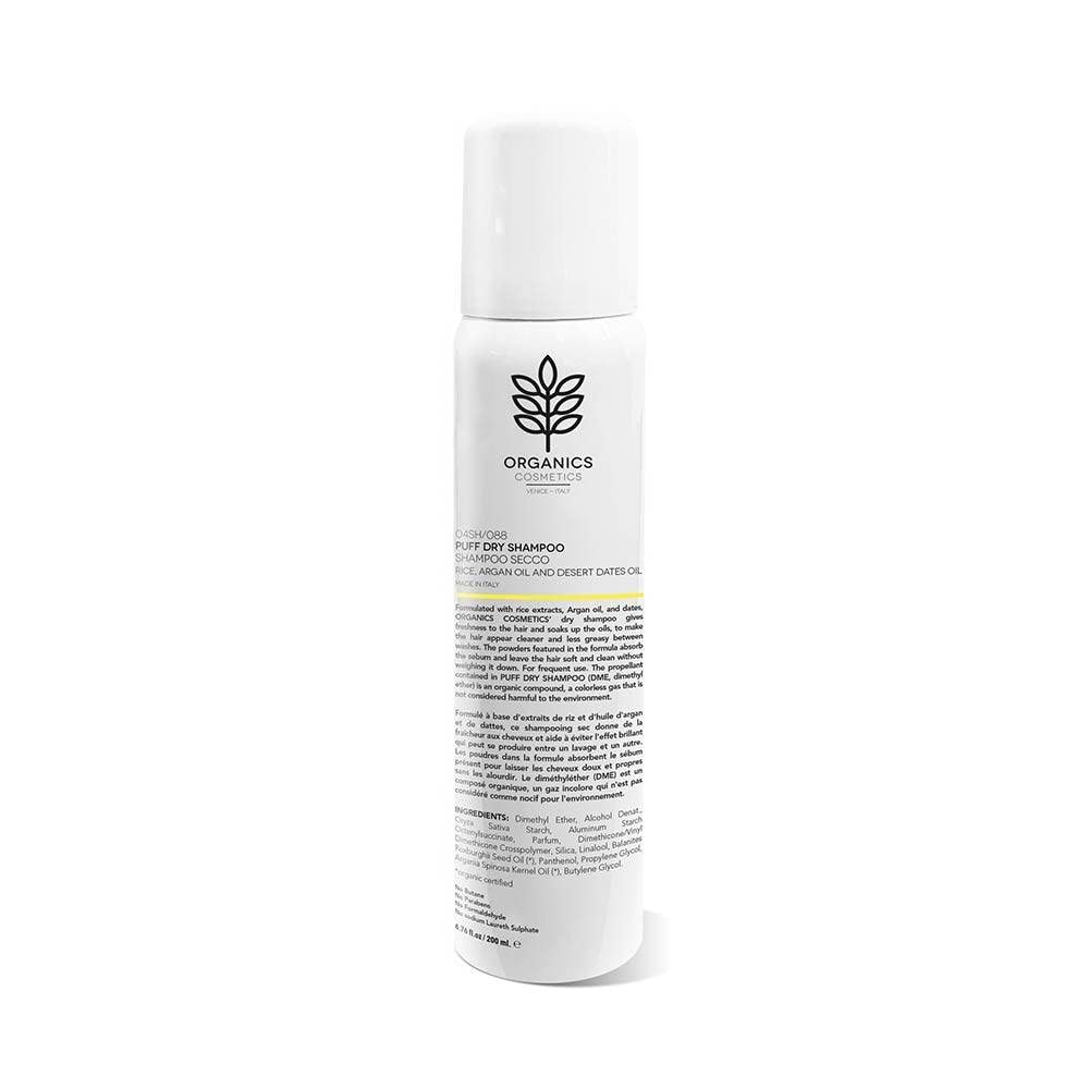 Organics Cosmetics Puff Dry Champú Seco 200Ml-image