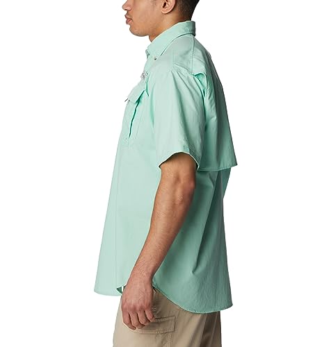 Image of Columbia Men Omni-Shade Bahama II Hiking and Trekking Short Sleeve Shirt