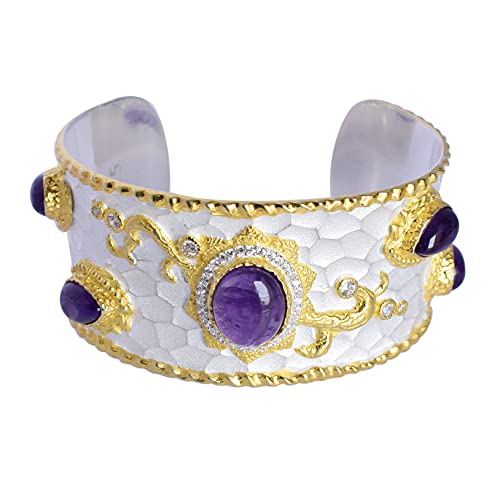 Bracelet argent sterling 925 pierres précieuses FSJ-5881 chic et élégant