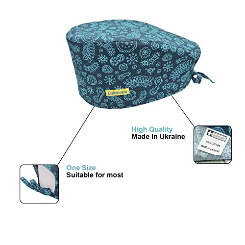 Image of Modern Classic Working Caps - Comfortable and Breathable for Men and Women Long Aesthetic Head Cover