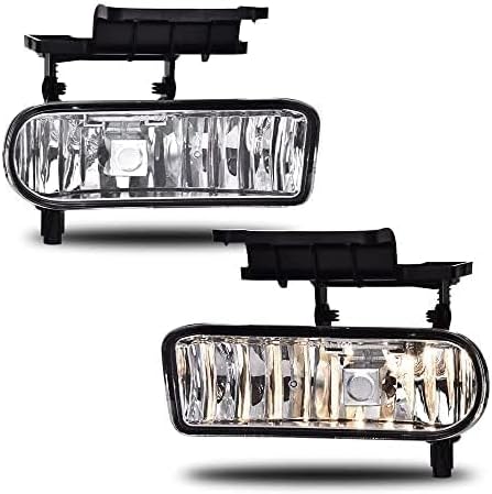 PIT66 - Luces antiniebla, compatibles con Chevy Silverado 1500 250001-02 1999-2002 1500HD 2500HD 350000-06 Tahoe Suburban 1500 2500, montaje de luz