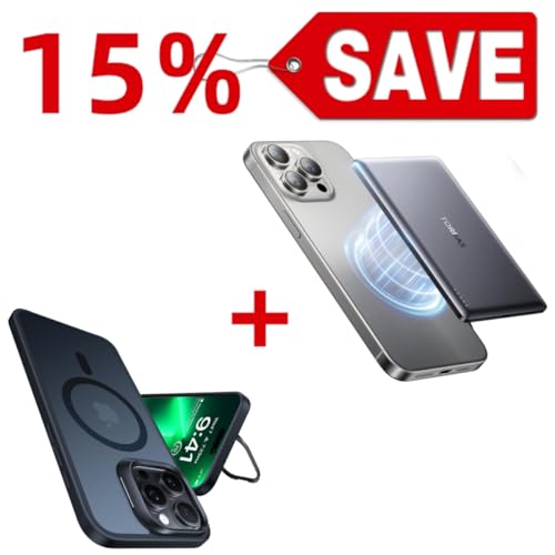TORRAS 5,000mAh MiniMag Power Bank — Buy Together to Save 15%