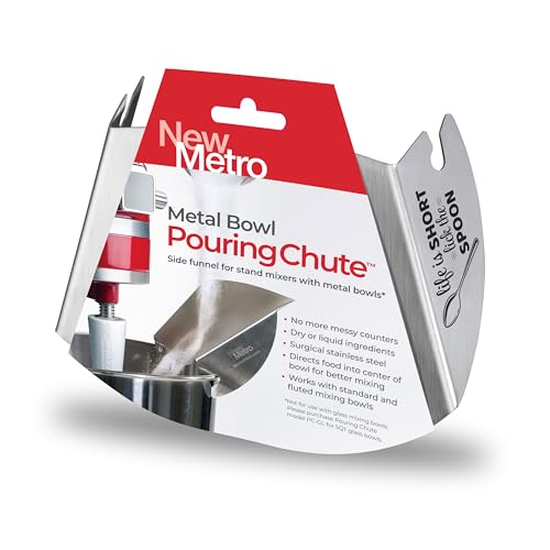 New Metro Design PC-10-06 Gieß-Schacht Standmixer Zubehör, Edelstahl, Das Leben ist kurz, leck den Löffel New Metro Design PC-10-06 Gieß-Schacht Standmixer Zubehör, Edelstahl, Das Leben ist kurz, leck den Löffel