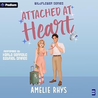 Attached at Heart Audiolibro Por Amelie Rhys arte de portada
