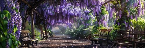 Peinture diamant adulte arbre à fleurs grand format 50x150cm pour décoration murale