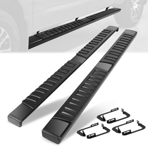 Estribos de aluminio para Nissan Titan 04-23 6 pulgadas