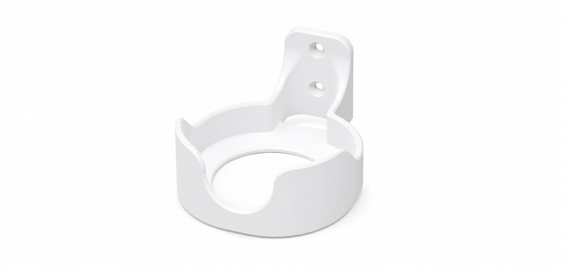 Support mural compatible avec TP-Link Deco M4, S4, E4, S7 et P9/ Support de routeur WiFi Mesh avec vis et chevilles/étagère murale pour WiFi Dco 3 unités (blanc)