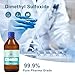 KITCHEMICAL Pharmaceutical Grade 99.9% Pure DMSO in a Glass Bottle, Pure Liquid Dimethyl Sulfoxide 8 OZ, Non-Diluted, Low Odor