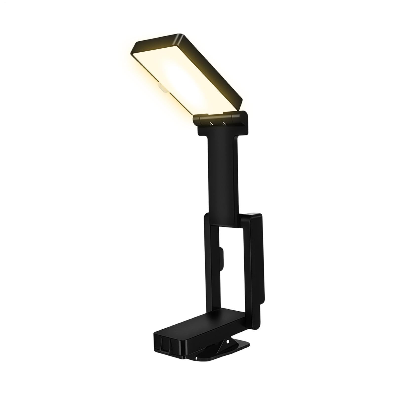 Generico Lampada da Lettura Ricaricabile Pieghevole Portatile con USB