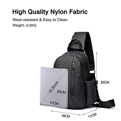 Sling bag antivol et imperméable pour protéger vos affaires