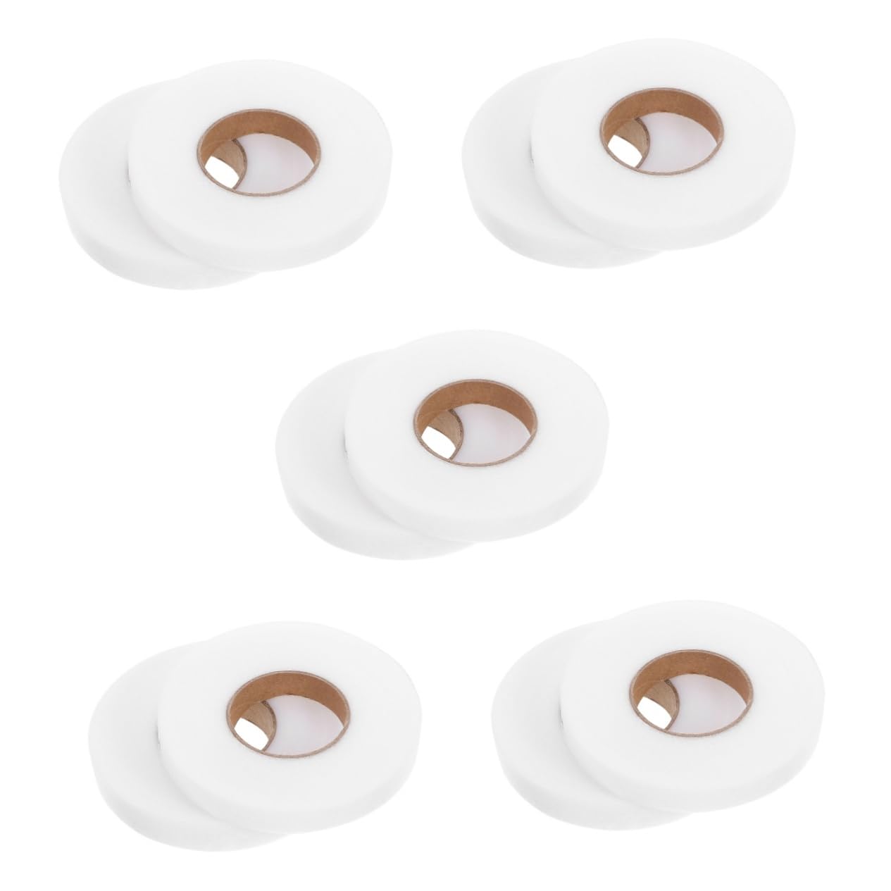 VILLCASE 5 Set Di Nastri Per Pantaloni Nastri Biadesivi Termoadesivi Per Orli Per Scarpe Cappelli Pelletteria Polsini 2 * 5