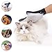 JOANGIHC 3PCS Pet Grooming Kit: Shampoo Massage Gloves, Hair Fur Remover for Bathing, Shedding Brush for Short & Long Fur