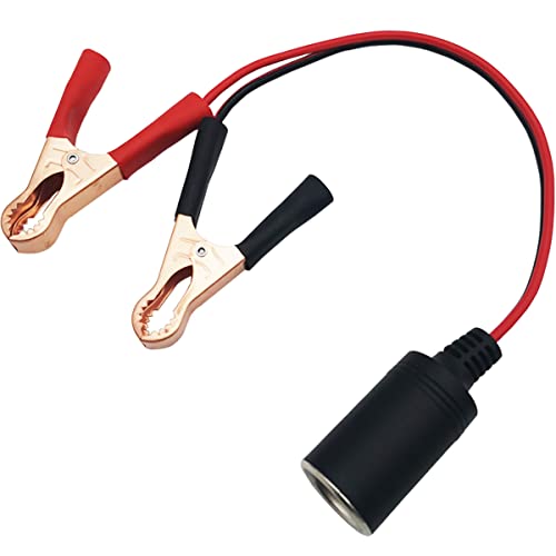 Cable Alargador Para Mechero De Coche - 3 Metros, 16AWG, Con Pinzas Para Batería Y Fusibles De Repuesto (15A/20A/25A)