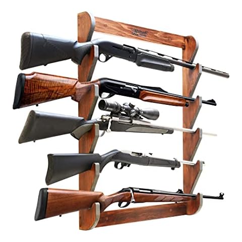 GoSports Wall Mounted Firearm Display Rack Cover