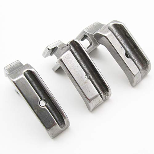 Pies para máquina de coser High Shank Solid Welt Piping 3 piezas miniatura 3