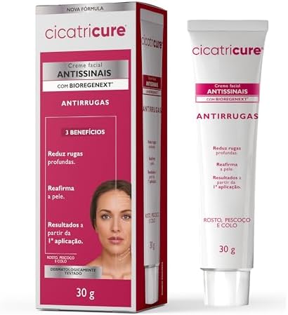 Cicatricure Creme Facial Antirrugas Antissinais com BIOREGENEXT, ...