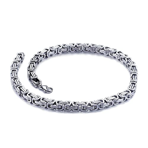 Chaîne or fantaisie maille royale : le collier acier inoxydable pour vos sorties