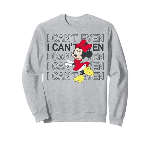 Sweat Minnie Disney Cant Even idéal pour les sorties de weekend
