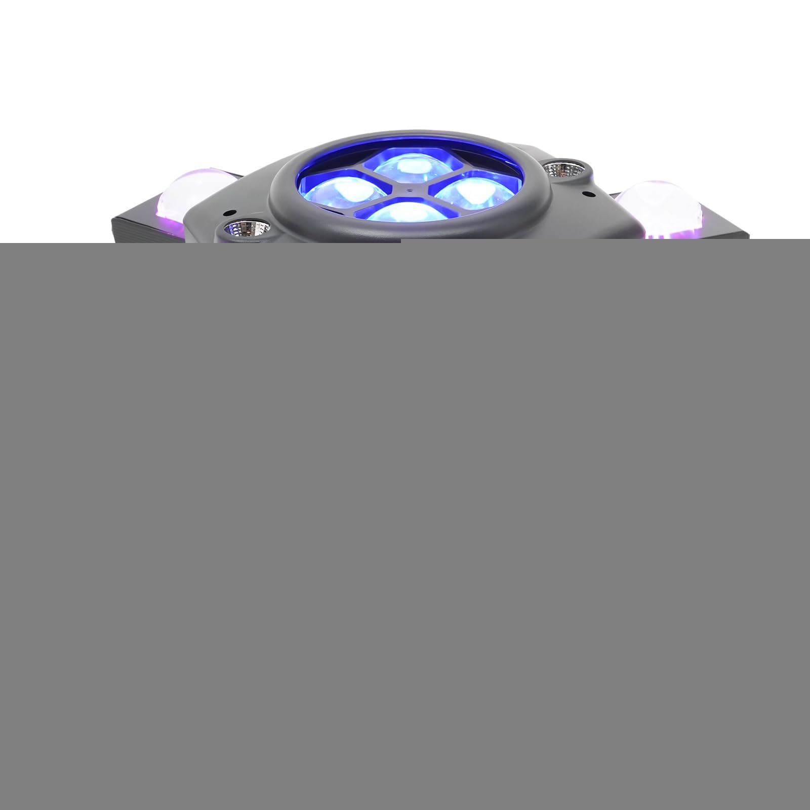 DMX512 - Luce LED da palcoscenico da 150 W, con cavo di alimentazione, supporto per DJ, banda, bar, pub, club