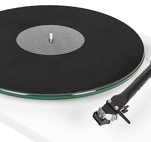 "Hibiki" Carbon Fiber Slipmat by Vinyl Supply Co. - Carbon Fiber Record Mat For Turntables - Premium Grade Record Player Mat - Anti-Static, Vibration Dampening, & Improved Sound
