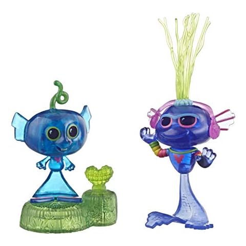 Juguete Trolls World Tour Techno Reef Bobble con Dos Figuras Cover