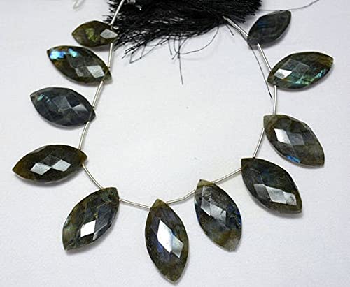 Labradorite marquise briolette LKBEADS pour remplacer les pierres ternes de vos colliers