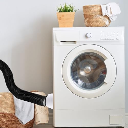 Universal Reduzierverbinder Ø80-150mm Reduzierstück Ø 80 100 110 120 130 150 mm mit Edelstahl Schlauchschellen Aluminiumfolienband ABS Reduzierstück für Lüftungssystem Lüftung Rundrohr Ventilation