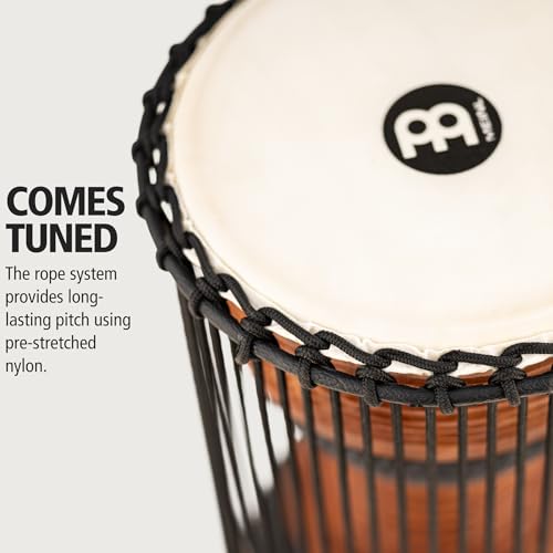 image for Meinl Percussion African Talking Drum with Mahogany Wood Shell and Woo