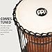 Meinl Percussion African Talking Drum with Mahogany Wood Shell and Wooden Beater-NOT Made in China-Large Size Goat Skin Heads, 2-Year Warranty, (ATD-L)