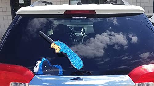 Wipertags Me Love Cookies Monster With Decal For Rear Vehicle Wipers #TOP3